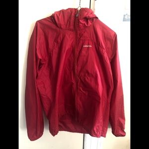 Patagonia red lightweight jacket